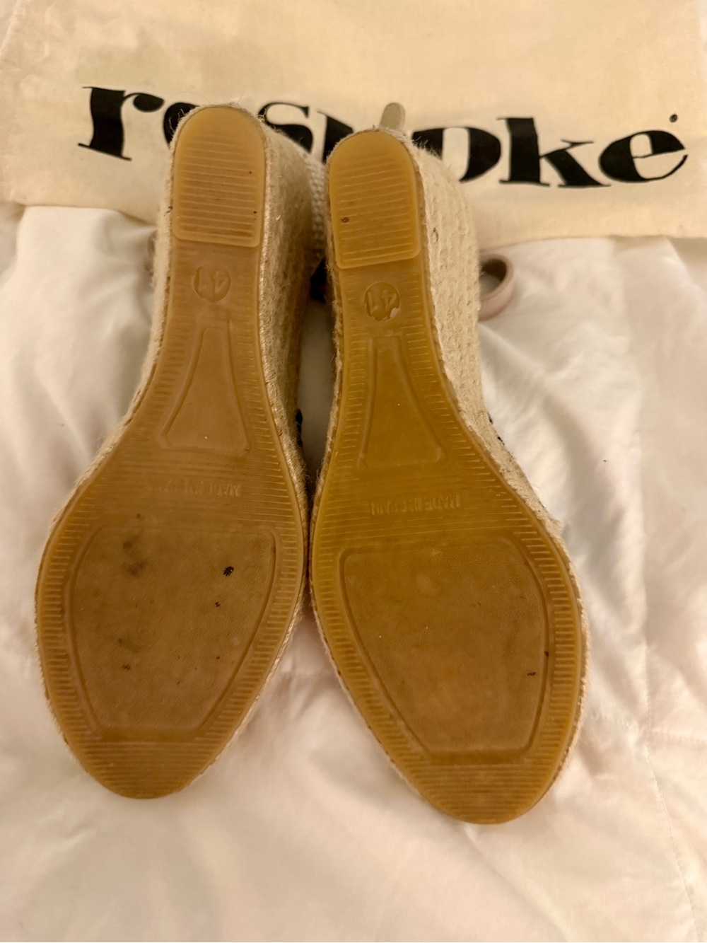 Respoke Emilio Pucci Pink Multi Espadrille Ankle-Strap Flats Sz 10 - Picture 4 of 6